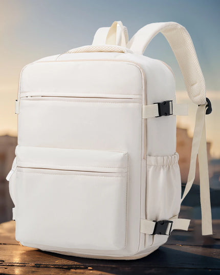 Uni Rucksack Beige mit Schuhfach