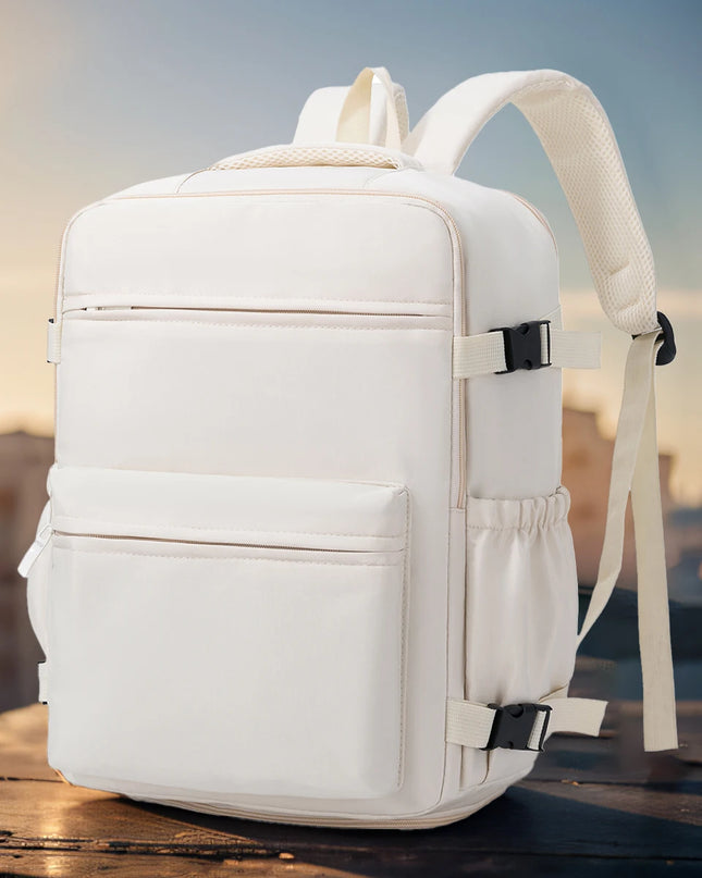 Uni Rucksack Beige mit Schuhfach