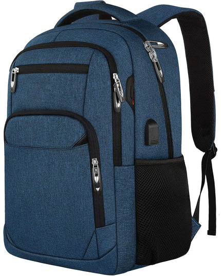 Rucksack Arbeit & Uni mit Laptopfach Blau