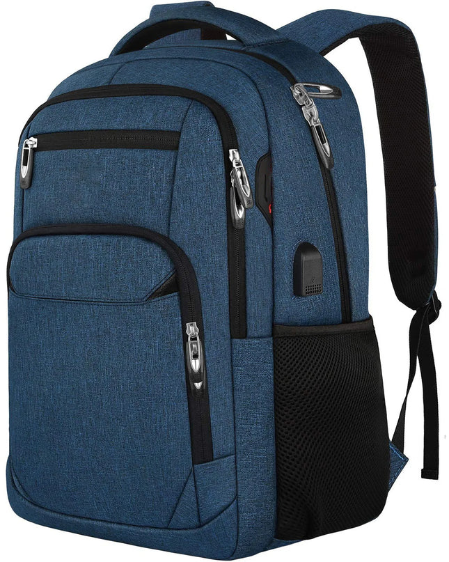 Rucksack Arbeit & Uni mit Laptopfach Blau