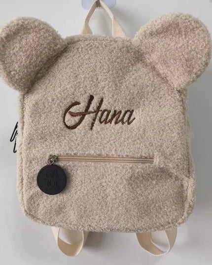 Schulrucksack Bär Plüsch Beige Unter 20L