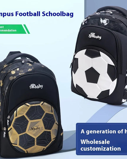 Schulrucksack mit Fußball-Design