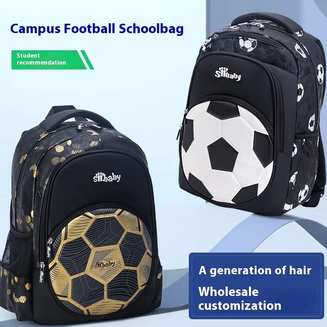 Schulrucksack mit Fußball-Design