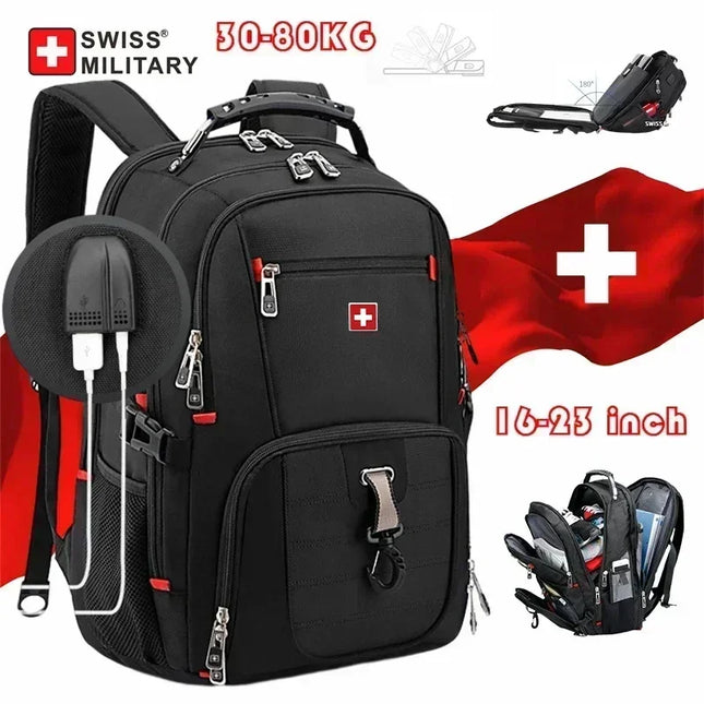 SWISS Laptop Rucksack 16 Zoll Wasserdicht