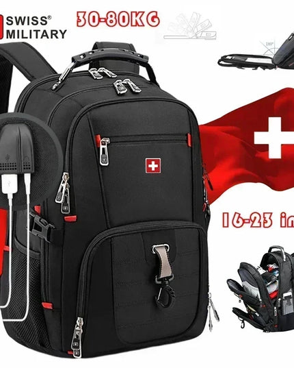SWISS Rucksack 80L für Pendler & Schule