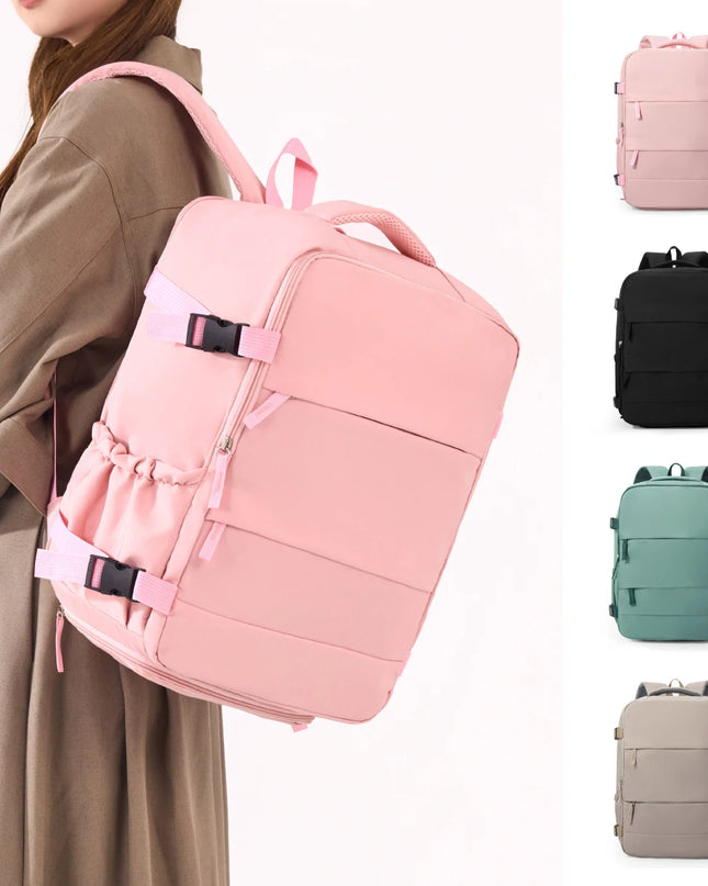 Uni Rucksack Beige mit Schuhfach