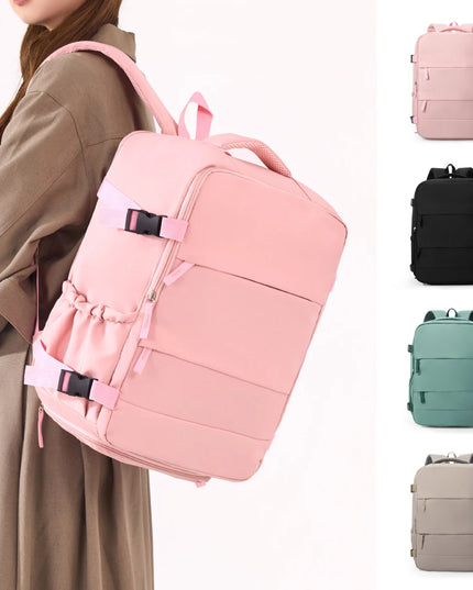 Uni Rucksack 20-35L mit Schuhfach Rosa
