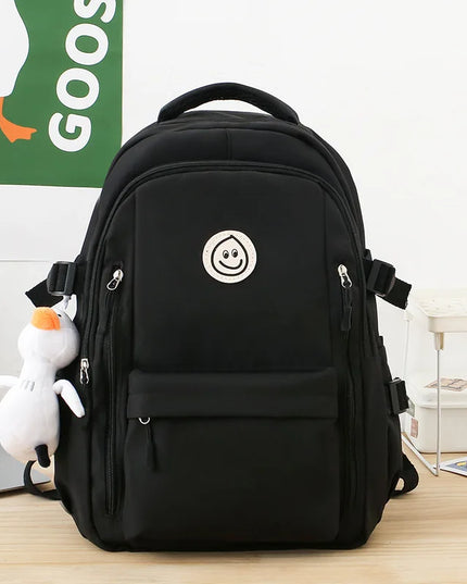 Uni Rucksack Nylon 36-55L Schwarz