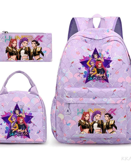 Schulrucksack Set mit Lunch Bag