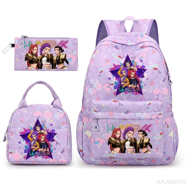 Schulrucksack Set mit Lunch Bag