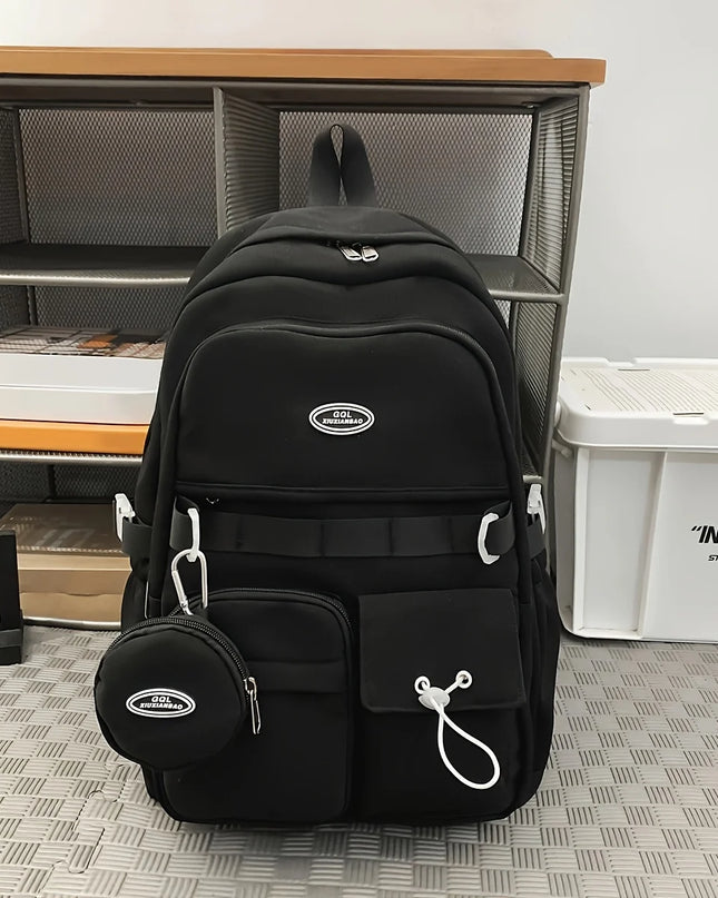 Schulrucksack schlicht & geräumig