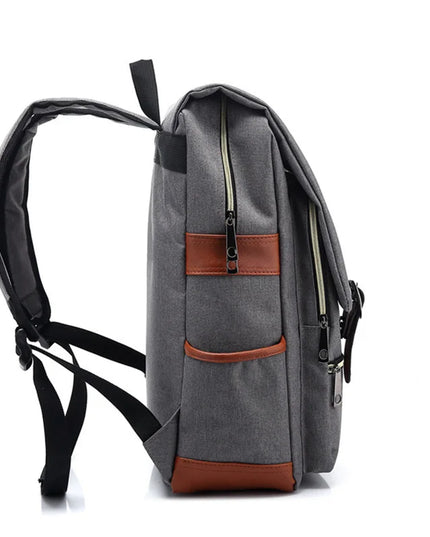Arbeits Rucksack 16 Zoll Laptopfach Canvas