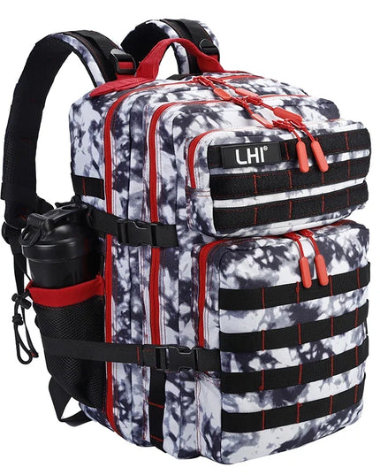 Uni Rucksack 45L mit Laptopfach, Schwarz