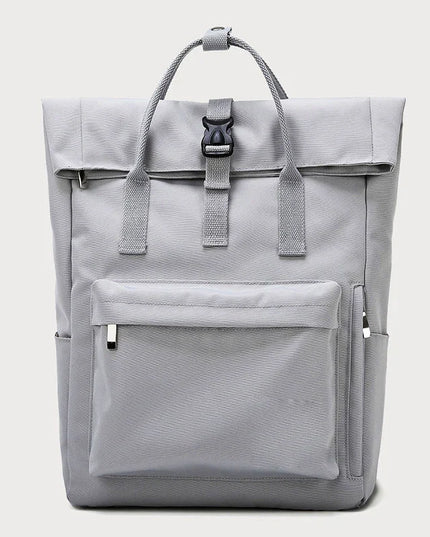 Uni Rucksack 14 Zoll Laptopfach Dunkelgrau