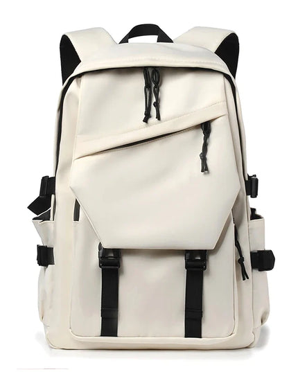 Uni Rucksack schlicht 15 Zoll Weiß