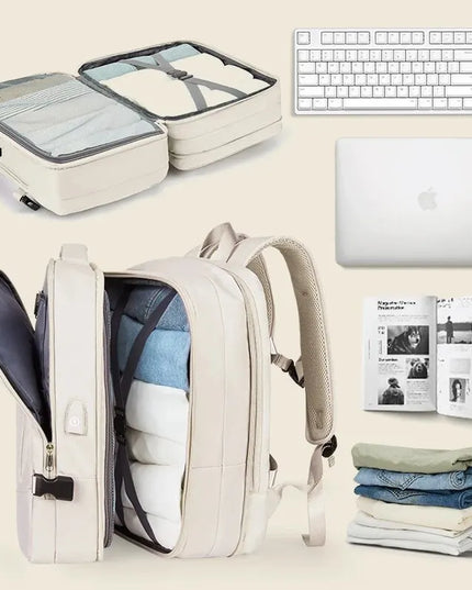 Laptop Rucksack mit USB-Port 40L