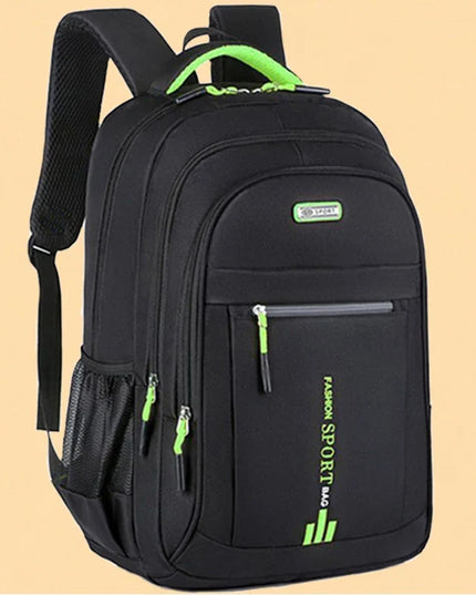 Grosser Rucksack für Schule & Uni Grün