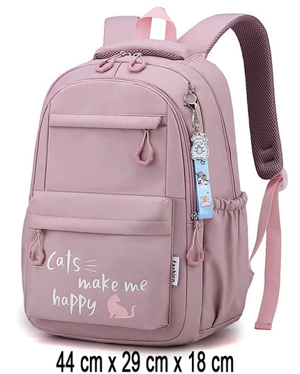 Schulrucksack Teenager Mädchen Pink