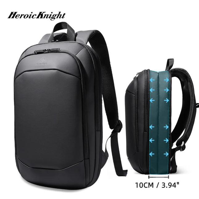 Laptop Rucksack 17 Zoll mit USB - Blau