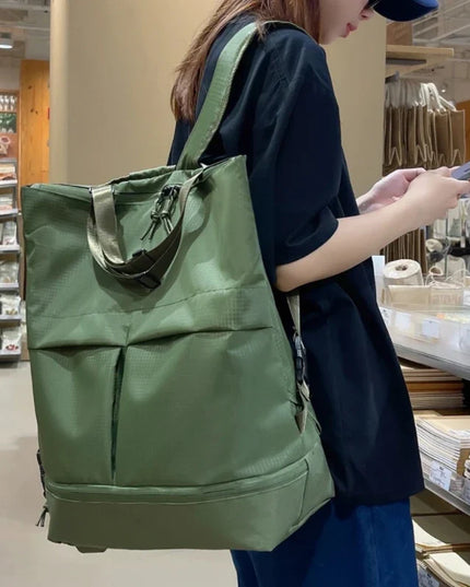 Schulrucksack Nylon 20-35L Grün