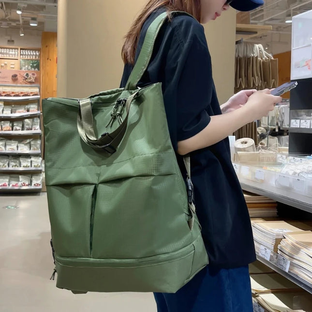 Schulrucksack Nylon 20-35L Grün