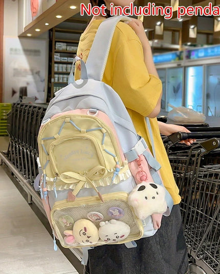 Leichter Schulrucksack Set mit Schleife