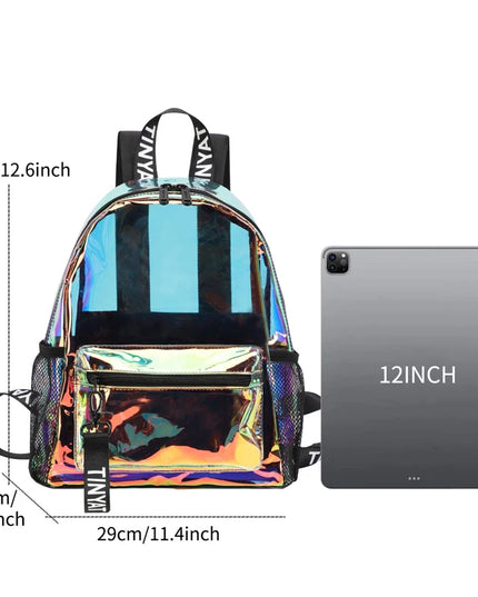 Transparenter Rucksack PVC Wasserdicht