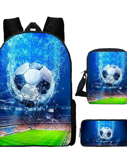 Schulrucksack Fußball Design fxbb-02