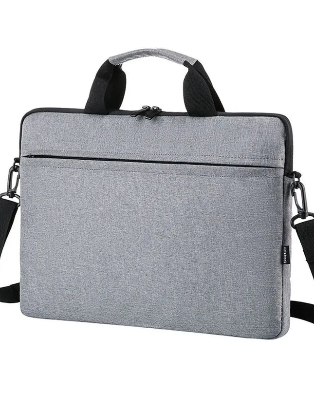 Laptop Handtasche 13,3-15,6 Zoll Hellgrau