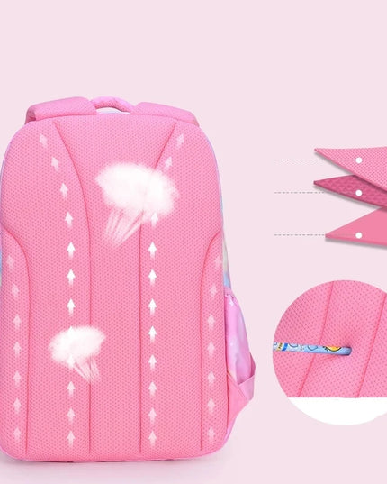 Schulrucksack Maedchen Lila - 7-13 Jahre