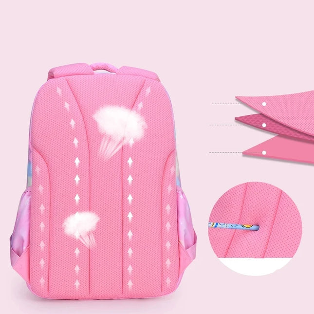 Schulrucksack Maedchen Blau - 7-13 Jahre