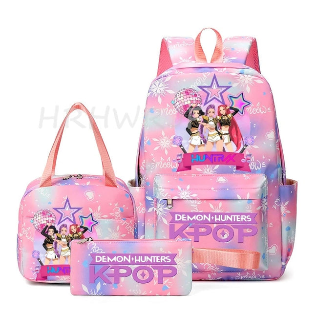Schulrucksack Set KPop Design – Below 20L