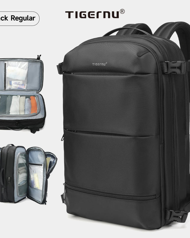 Laptop Rucksack Tigernu 17 Zoll Schwarz