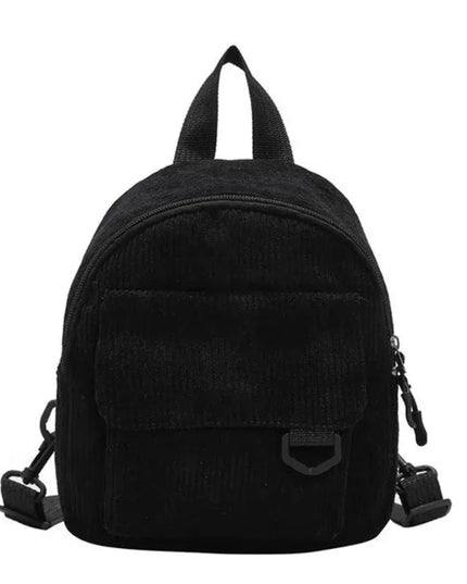 Mini Cord Rucksack für Studierende