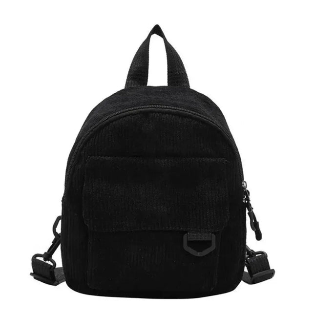 Mini Cord Rucksack für Studierende