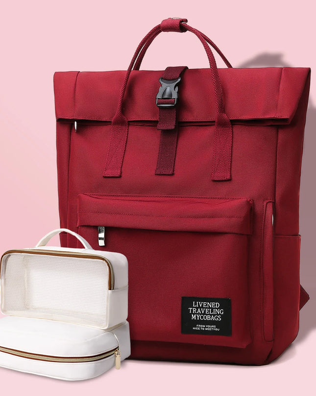 Uni Rucksack Damen mit 14 Zoll Laptopfach