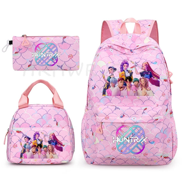 Schulrucksack Set 3-teilig für Teens