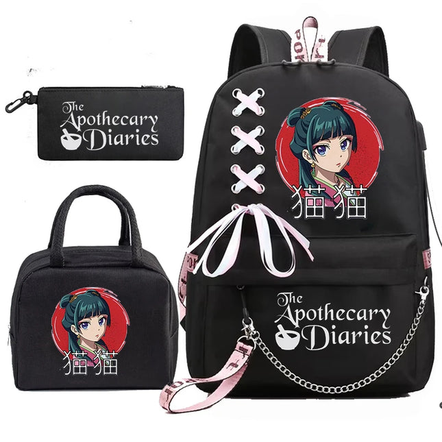 Schulrucksack Manga Style Canvas