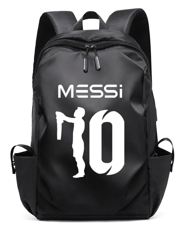 Uni Rucksack mit USB-Anschluss Schwarz