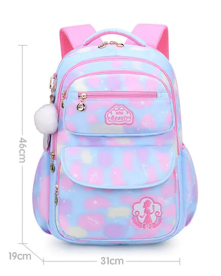 Schulrucksack fuer Maedchen Blau