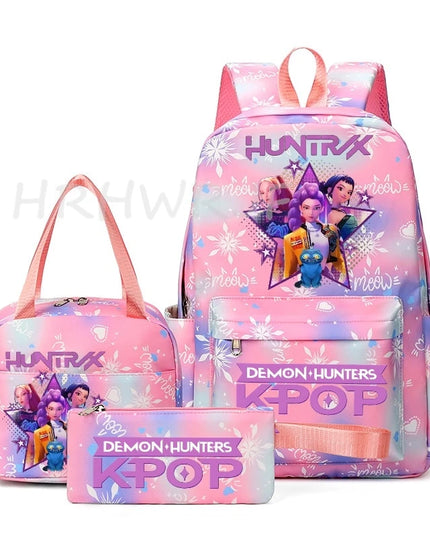 Schulrucksack Set mit Lunch Bag &