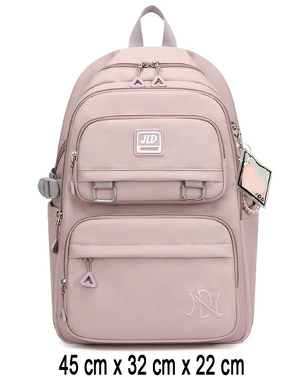 Schulrucksack fuer Maedchen Dunkellila