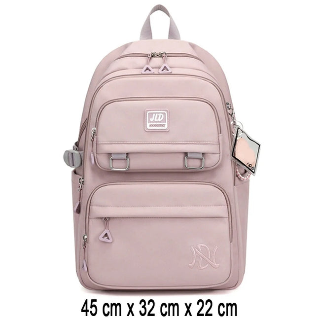 Schulrucksack fuer Maedchen Dunkellila