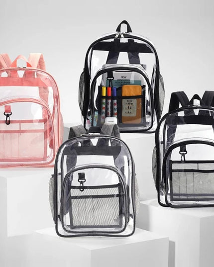 Transparenter Schulrucksack Wasserdicht