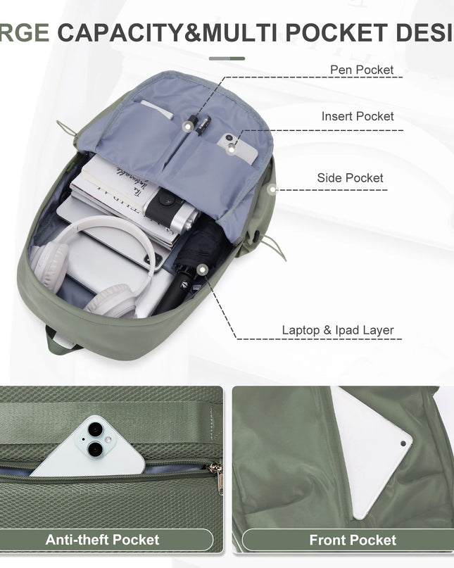 Laptop Rucksack mit USB-Ladefunktion