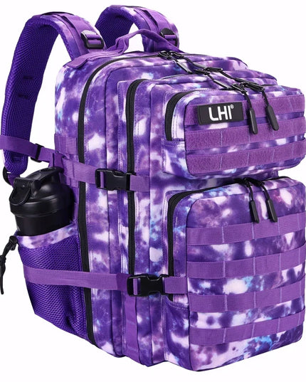 Großer Rucksack 45L Camouflage Starry Sky