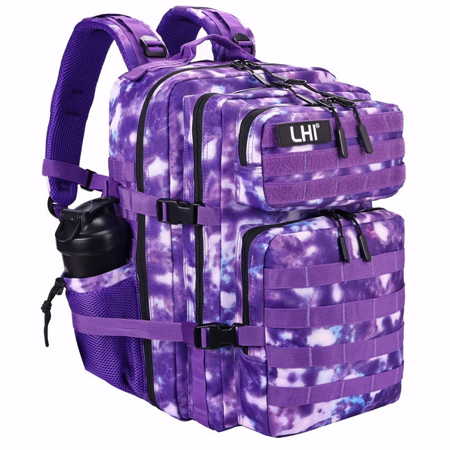 Großer Rucksack 45L Camouflage Starry Sky