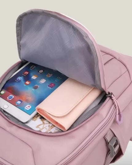 Leichter Schulrucksack mit Rueckenpolster