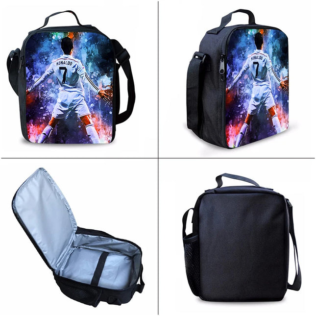 Schulrucksack Jungen & Maedchen Dunkelgrau