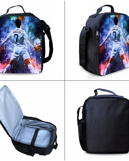 Schulrucksack Set Polyester 20-35L Tiefblau